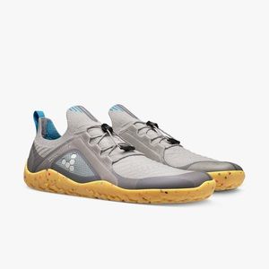 Vivo Barefoot Trail Knit FG Shoes Gray Blue Yellow womens Size 39 / US 8
